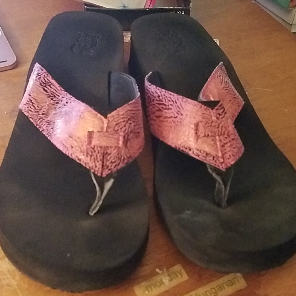 Beebops BeeHive 1.5" Heel Pink Animal Print Sz 9